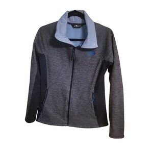 The North Face Women's Gray and Black Snow Jacket